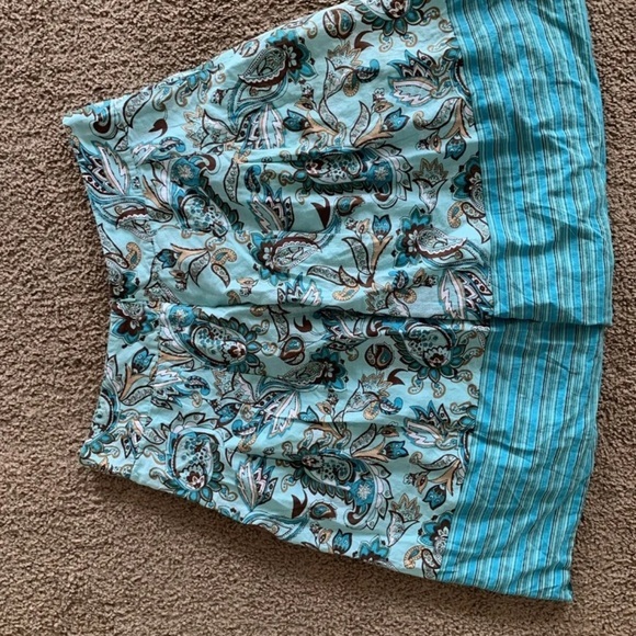 Notations Maxi Paisley‎ Skirt Size Women’s large blue boho fairy spring - Picture 4 of 4